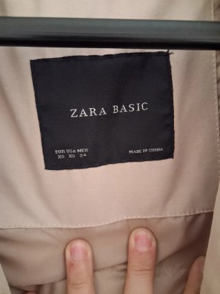 Parka Zara Beige