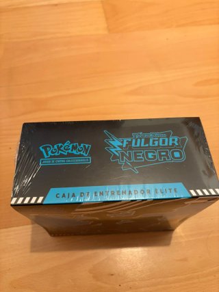 Caja de Entrenador Élite Pokémon Fulgor Negro
