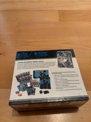 Caja de Entrenador Élite Pokémon Fulgor Negro