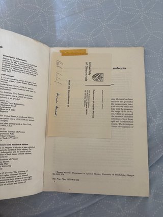 Reports on Progress in Physics