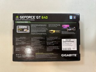 Tarjeta Gráfica Gigabyte NVIDIA GeForce GT 640