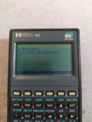 Calculadora Hewlett Packard 48G