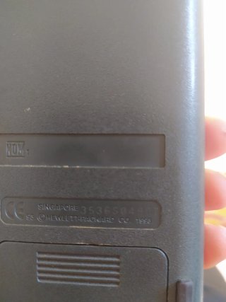 Calculadora Hewlett Packard 48G