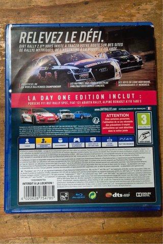 DiRT Rally 2.0 PS4