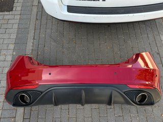 Paragolpes Trasero Alfa Giulia con Difusor Veloce