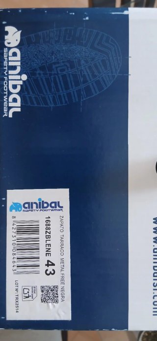 Zapatos Seguridad Anibal Talla 36