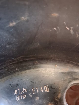 Rueda de repuesto Grupo VAG 195/80-17 106P