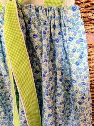 Vestido niña hecho a mano talla 7