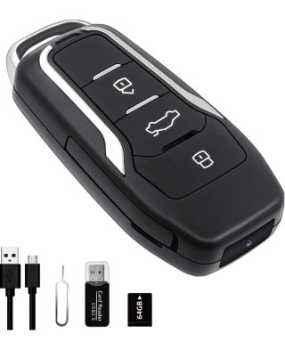 Cámara Espía en Llave de Coche 64GB 360'