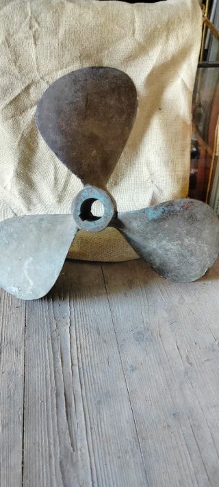 Elica in ottone vintage
