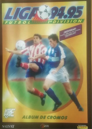 Álbum de Cromos Liga 94-95 Panini