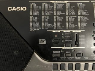 Teclado Casio CTK-811 EX + soporte original + fund