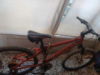 Bicicleta roja