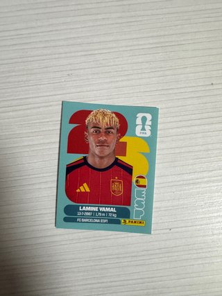 Cromo Lamine Yamal España Mundial 2026