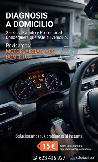 ⚡ Servicio de Diagnosis a Domicilio.