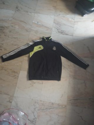 Chándal Real Madrid Adidas Negro y Amarillo