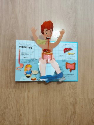 Descubre el cuepo humano pop-ups