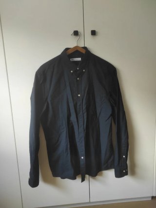 Camisa Zara Hombre azul Talla L