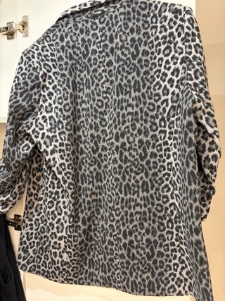 Americana Pieces Leopardo Gris y Negro