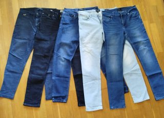 Lote 4 Vaqueros + 1 Pantalón Chino