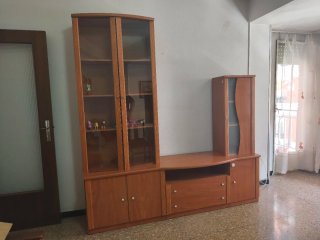 Mueble de Salón con Vitrina