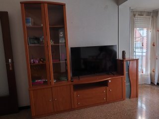 Mueble de Salón con Vitrina