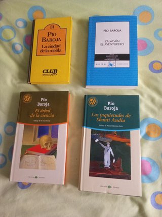 Libros de Pío Baroja
