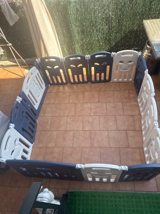 Parque infantil modular para bebés