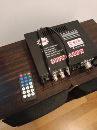 Kit de Sonido Amplificador y Altavoces