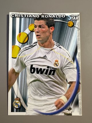 Cristiano Ronaldo Superstar Trading Card