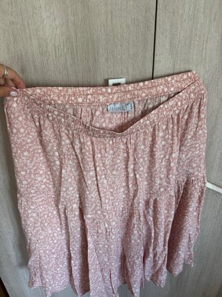 Falda Estampada Rosa Janina