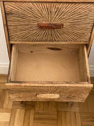 Cajonera Maisons du Monde de Madera
