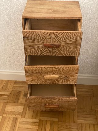 Cajonera Maisons du Monde de Madera