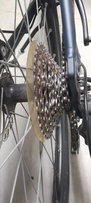 Bicicleta de hombre azul