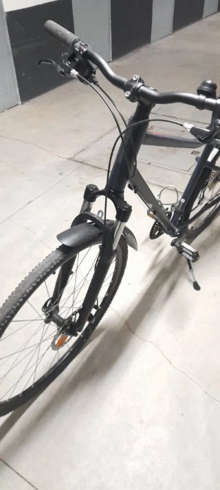 Bicicleta de hombre azul