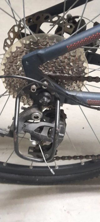Bicicleta de hombre azul