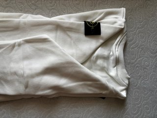 Sudadera Stone Island Blanca Talla M
