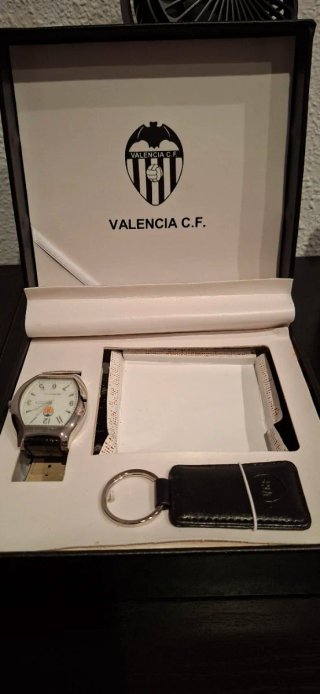Reloj Valencia C.F. con Correa de Piel