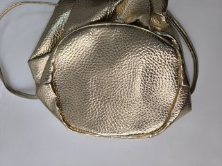 Bolso Bandolera Dorado Metalizado Fiesta / Evento