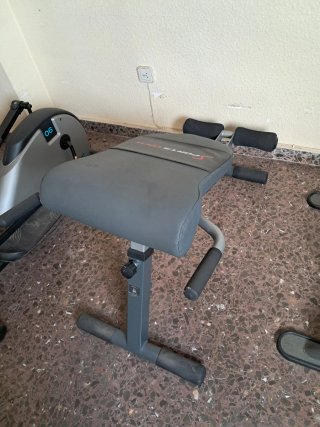 Banco de pesas y abdominal