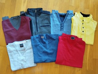 Lote 7 jerséis hombre talla M