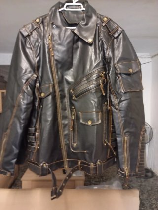 Chaqueta hombre de cuero pu nueva a estrenar