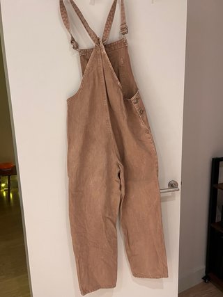 Peto vaquero marrón Lefties mujer
