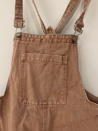 Peto vaquero marrón Lefties mujer