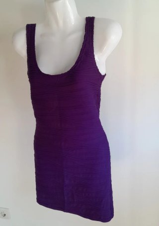 Vestido Morado de Tirantes