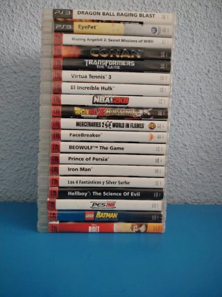 Lote de 19 Juegos para PlayStation 3 (PS3)