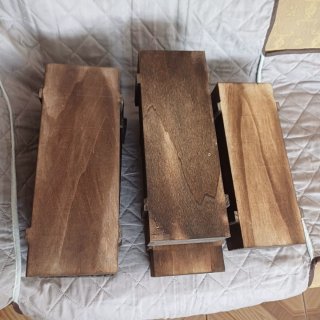 Set de 5 Cajas de Madera