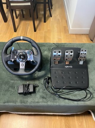Volante Logitech G920 + Pedali Xbox/PC