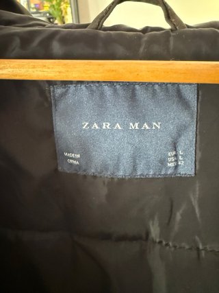 Chaqueta Zara Verde Militar Talla L