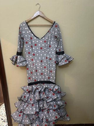 Traje de flamenca estampado